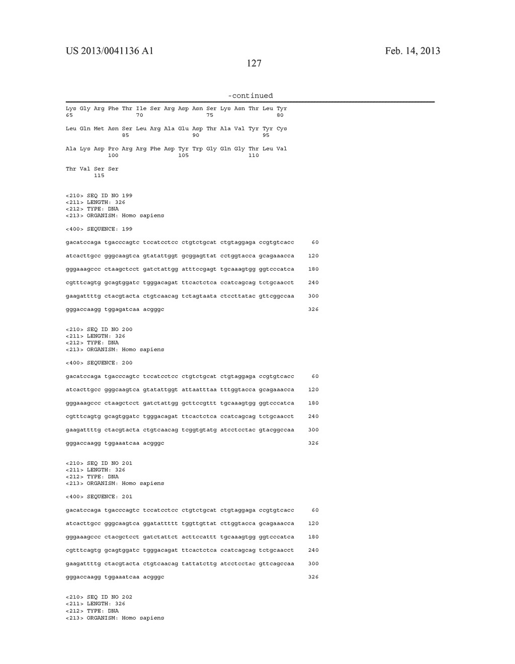 LIGANDS THAT HAVE BINDING SPECIFICITY FOR EGFR AND/OR VEGF AND METHODS OF     USE THEREFOR - diagram, schematic, and image 215