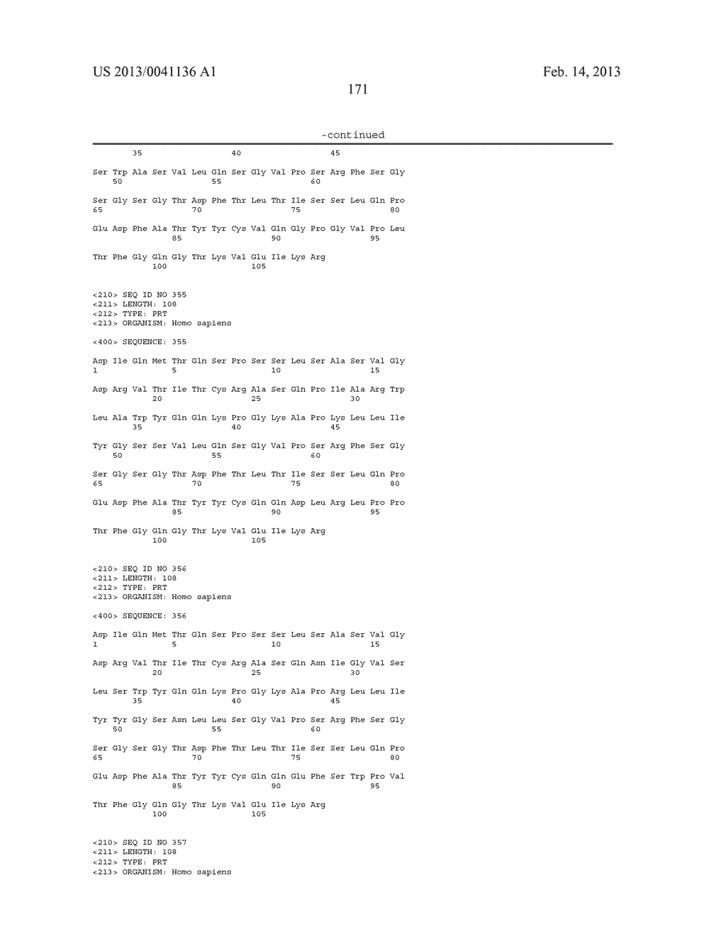 LIGANDS THAT HAVE BINDING SPECIFICITY FOR EGFR AND/OR VEGF AND METHODS OF     USE THEREFOR - diagram, schematic, and image 259