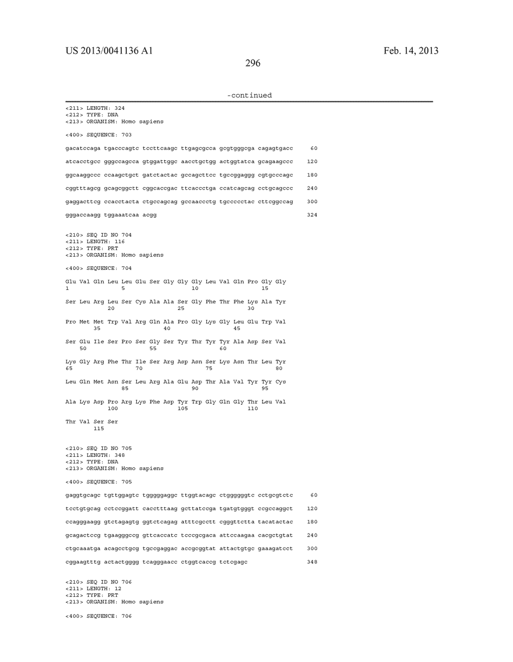 LIGANDS THAT HAVE BINDING SPECIFICITY FOR EGFR AND/OR VEGF AND METHODS OF     USE THEREFOR - diagram, schematic, and image 384