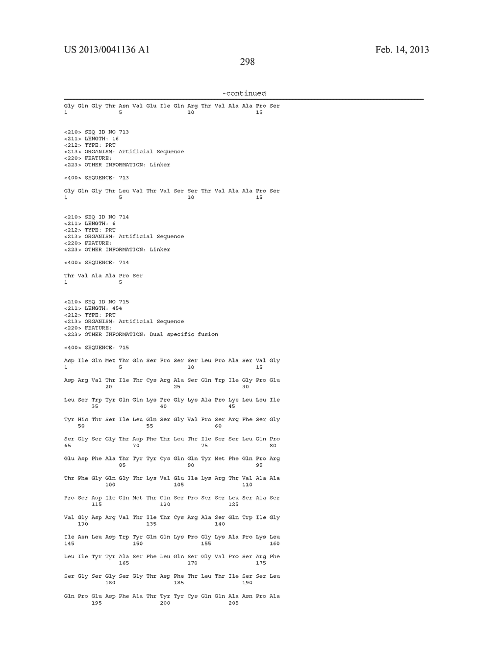 LIGANDS THAT HAVE BINDING SPECIFICITY FOR EGFR AND/OR VEGF AND METHODS OF     USE THEREFOR - diagram, schematic, and image 386