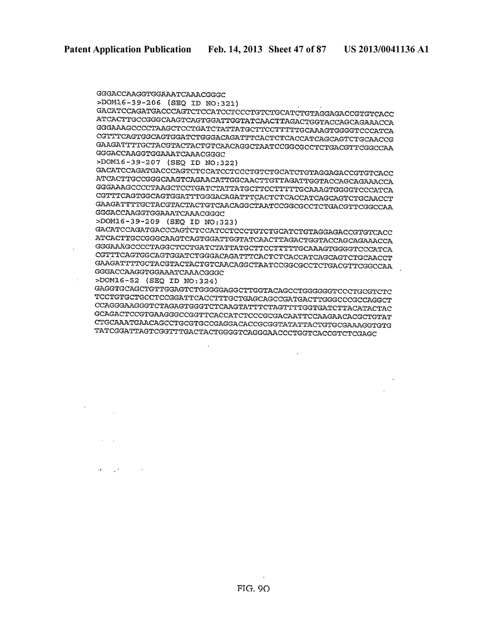 LIGANDS THAT HAVE BINDING SPECIFICITY FOR EGFR AND/OR VEGF AND METHODS OF     USE THEREFOR - diagram, schematic, and image 48