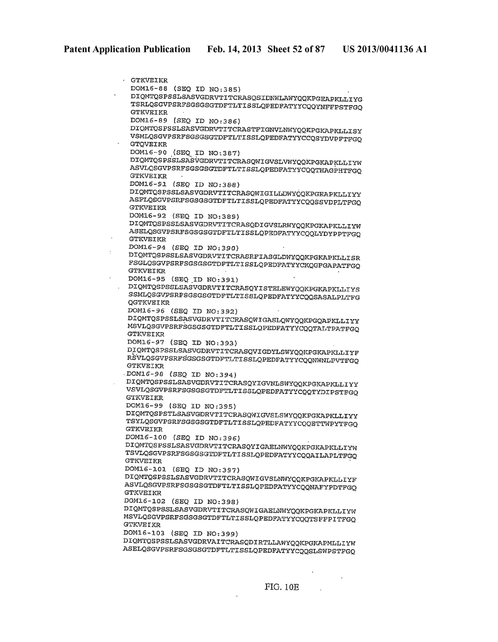 LIGANDS THAT HAVE BINDING SPECIFICITY FOR EGFR AND/OR VEGF AND METHODS OF     USE THEREFOR - diagram, schematic, and image 53