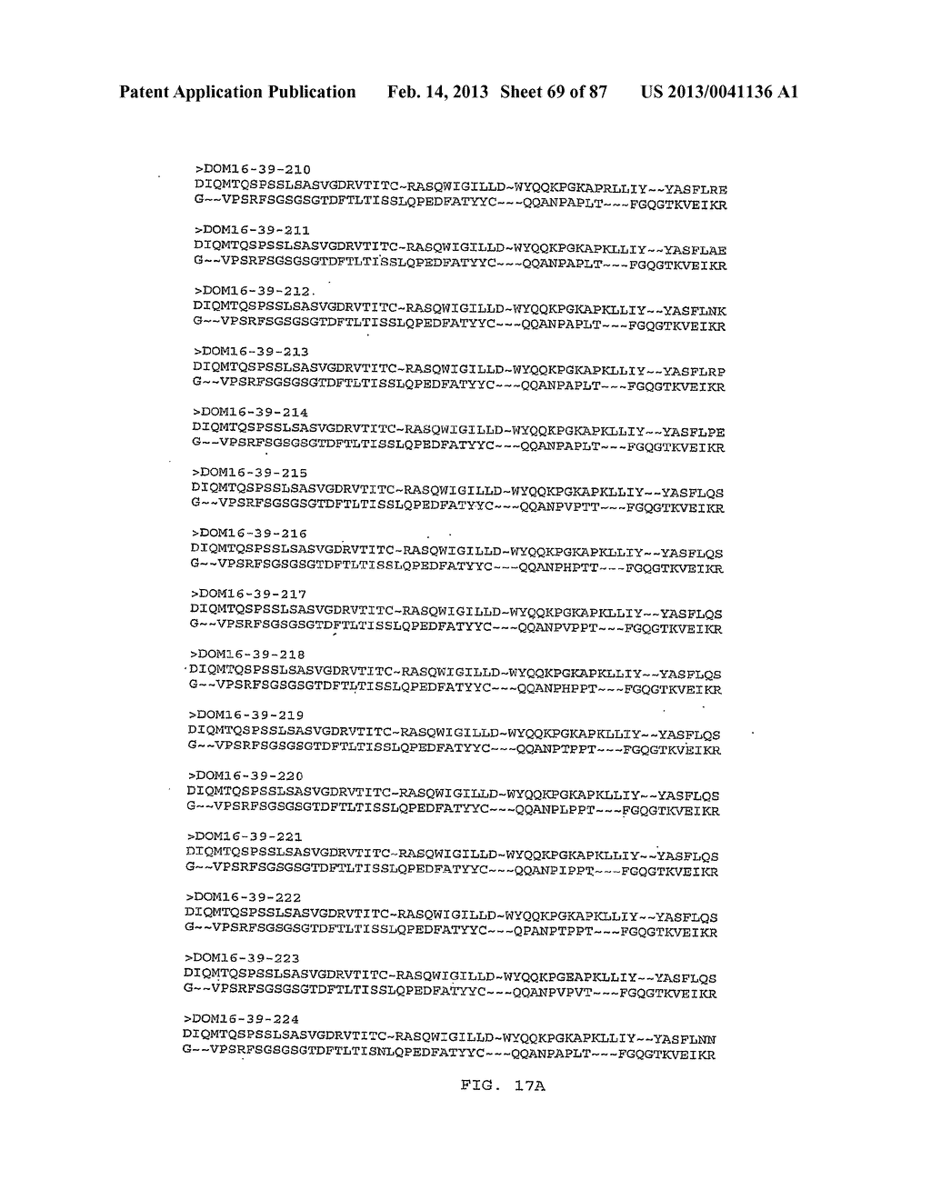 LIGANDS THAT HAVE BINDING SPECIFICITY FOR EGFR AND/OR VEGF AND METHODS OF     USE THEREFOR - diagram, schematic, and image 70