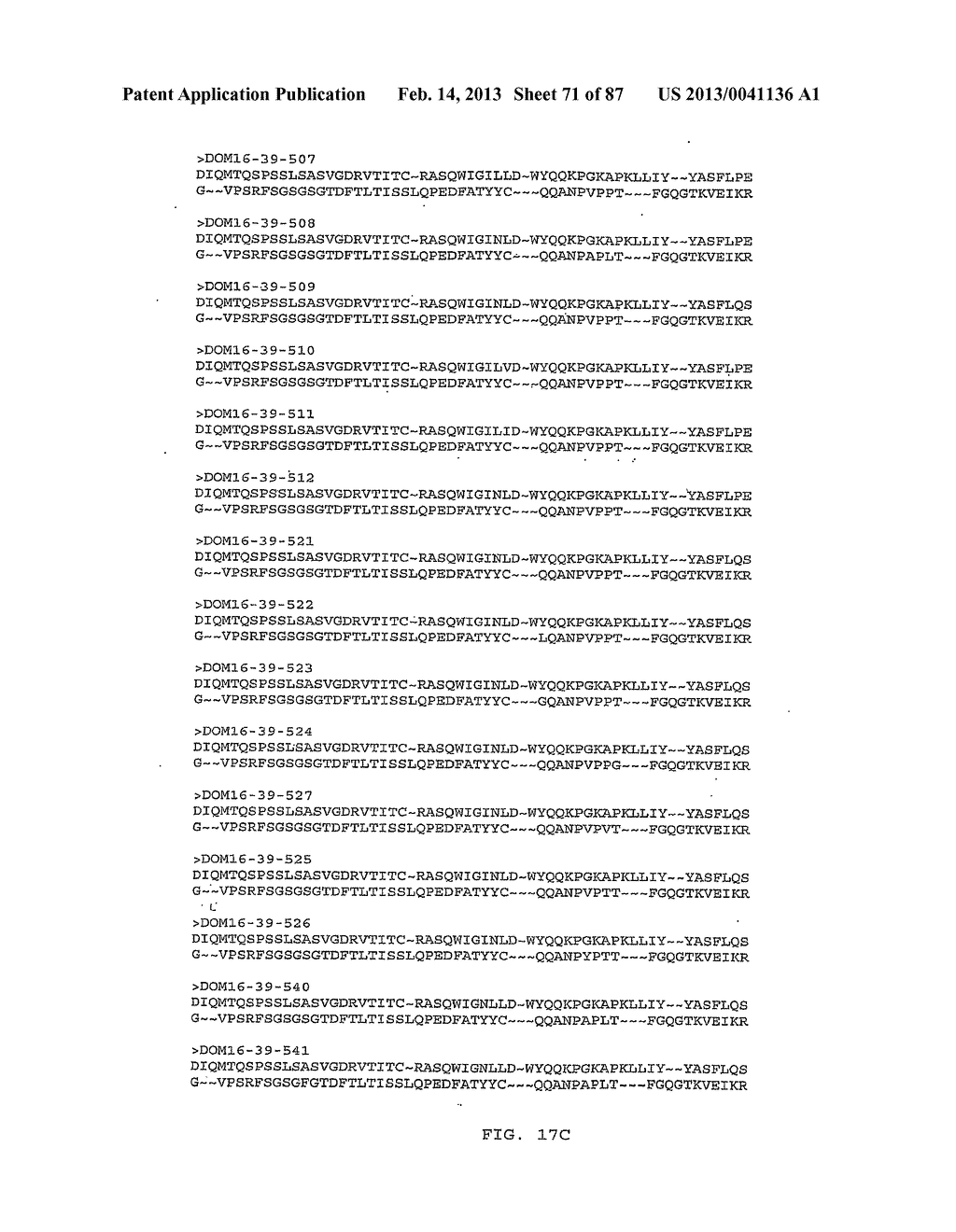 LIGANDS THAT HAVE BINDING SPECIFICITY FOR EGFR AND/OR VEGF AND METHODS OF     USE THEREFOR - diagram, schematic, and image 72