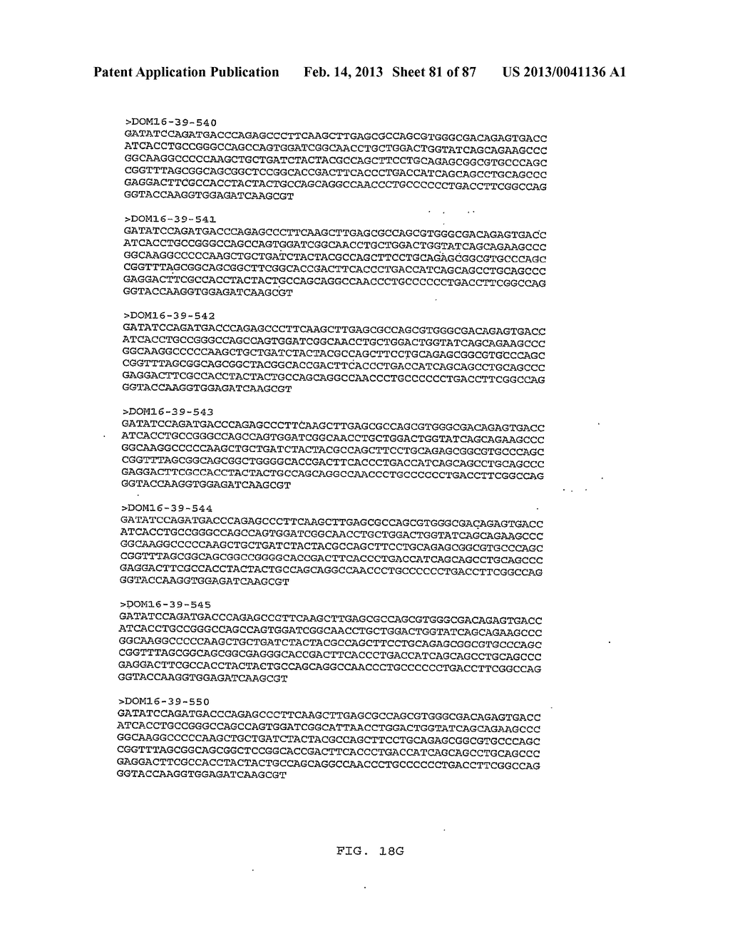 LIGANDS THAT HAVE BINDING SPECIFICITY FOR EGFR AND/OR VEGF AND METHODS OF     USE THEREFOR - diagram, schematic, and image 82