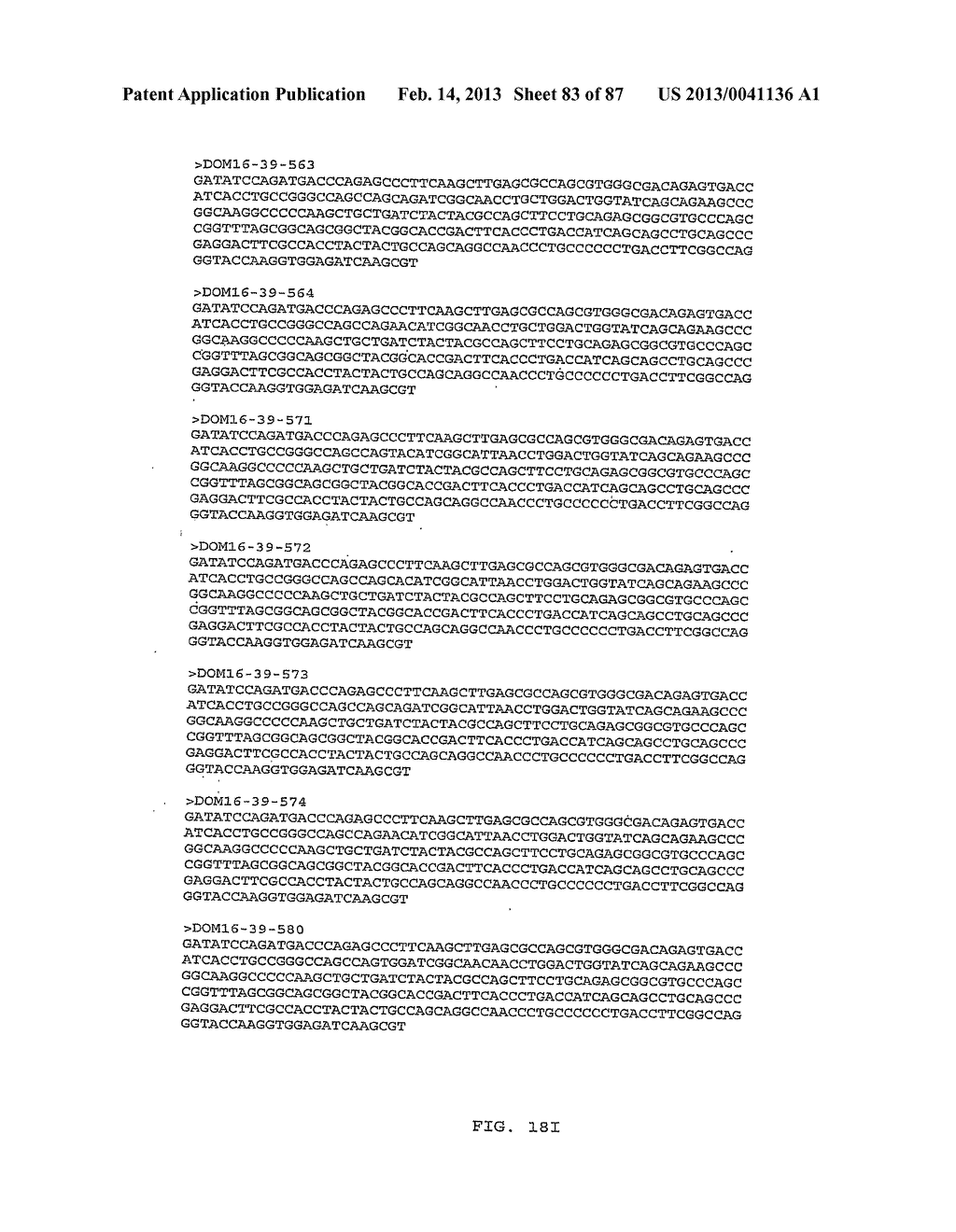 LIGANDS THAT HAVE BINDING SPECIFICITY FOR EGFR AND/OR VEGF AND METHODS OF     USE THEREFOR - diagram, schematic, and image 84