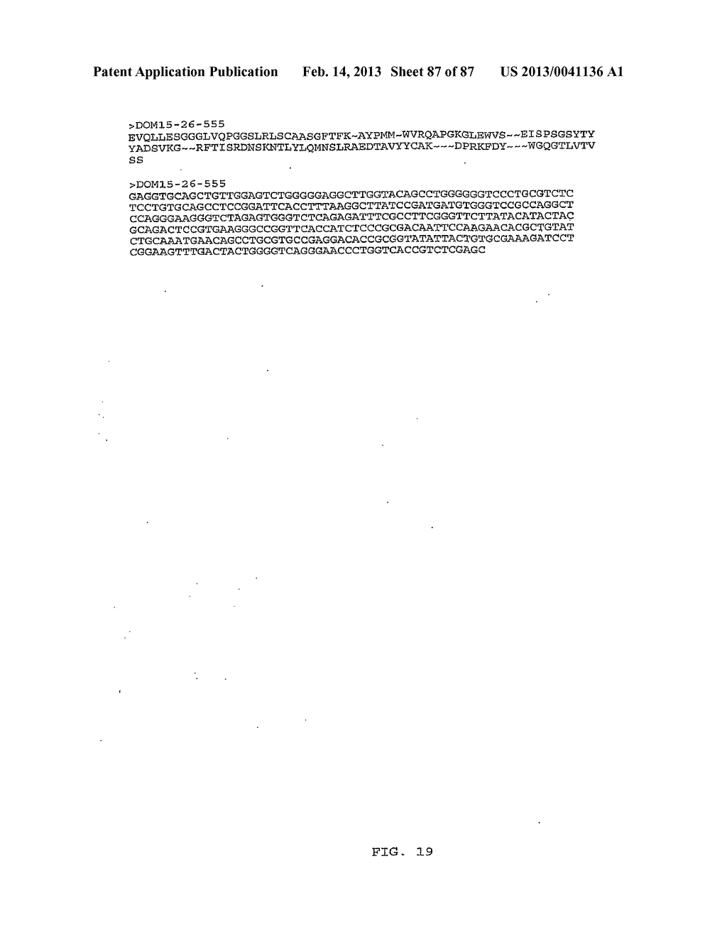 LIGANDS THAT HAVE BINDING SPECIFICITY FOR EGFR AND/OR VEGF AND METHODS OF     USE THEREFOR - diagram, schematic, and image 88