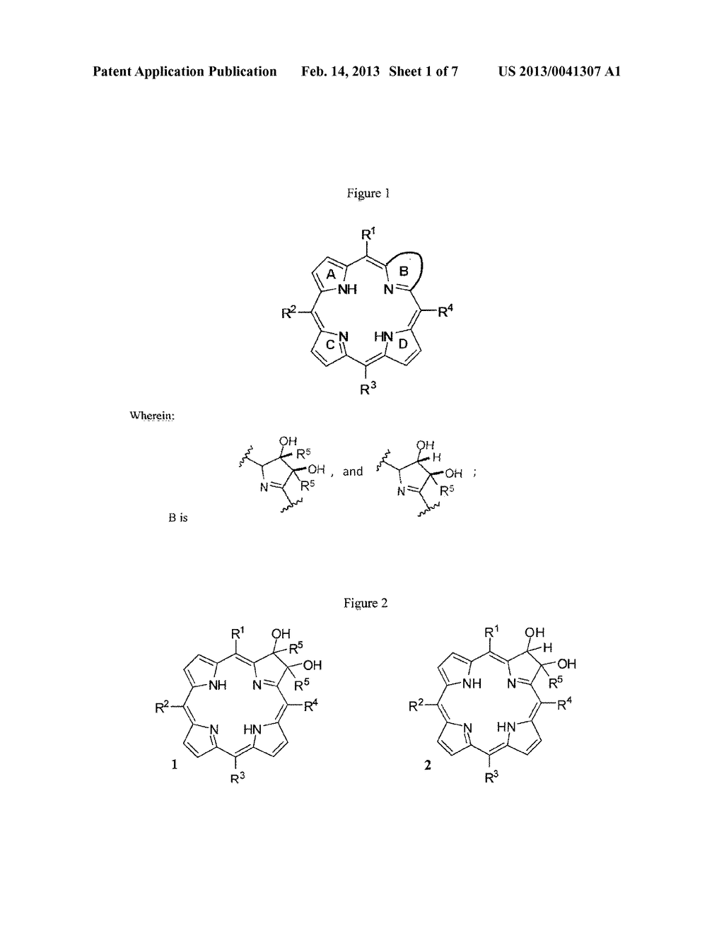 APPLICATION OF BETA-FUNCTIONALIZED DIHYDROXY-CHLORINS FOR PDT - diagram, schematic, and image 02