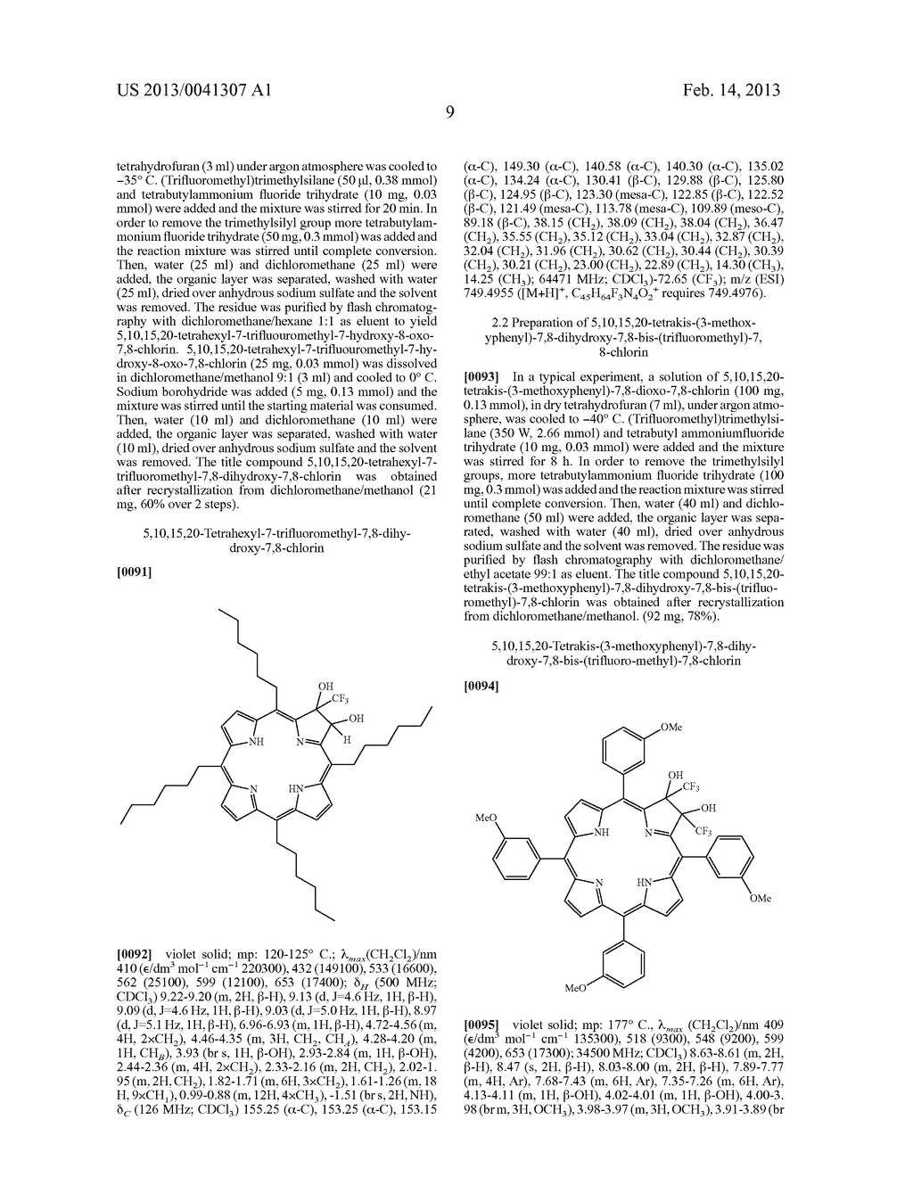 APPLICATION OF BETA-FUNCTIONALIZED DIHYDROXY-CHLORINS FOR PDT - diagram, schematic, and image 17