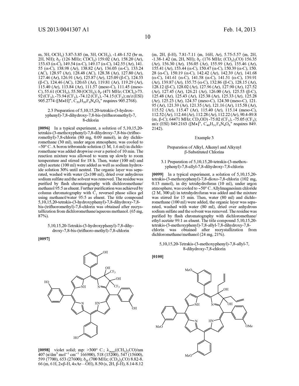 APPLICATION OF BETA-FUNCTIONALIZED DIHYDROXY-CHLORINS FOR PDT - diagram, schematic, and image 18