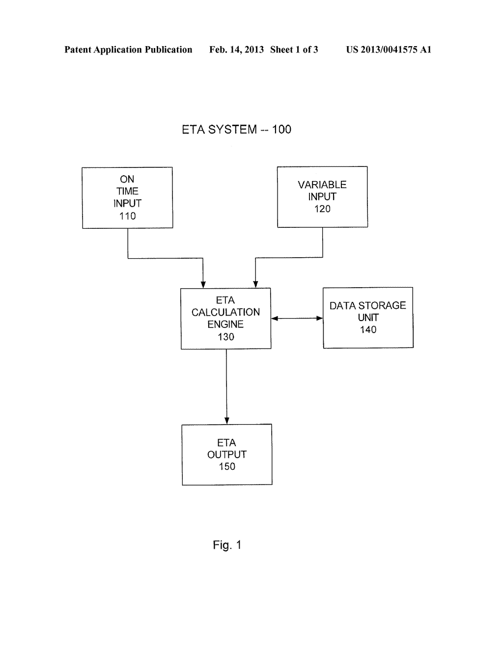 System and Method for Predicting Aircraft Gate Arrival Times - diagram, schematic, and image 02