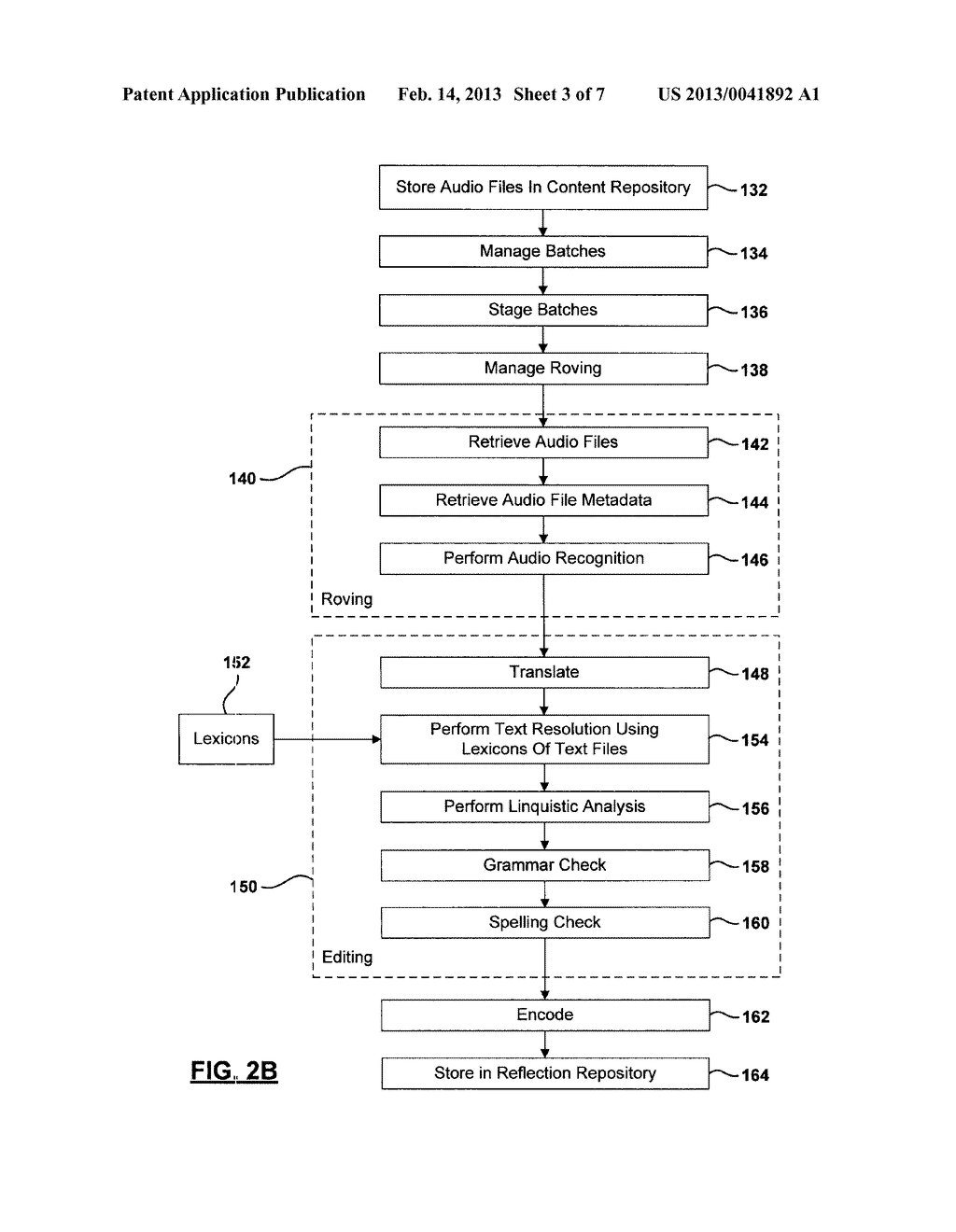 METHOD AND SYSTEM FOR CONVERTING AUDIO TEXT FILES ORIGINATING FROM AUDIO     FILES TO SEARCHABLE TEXT AND FOR PROCESSING THE SEARCHABLE TEXT - diagram, schematic, and image 04