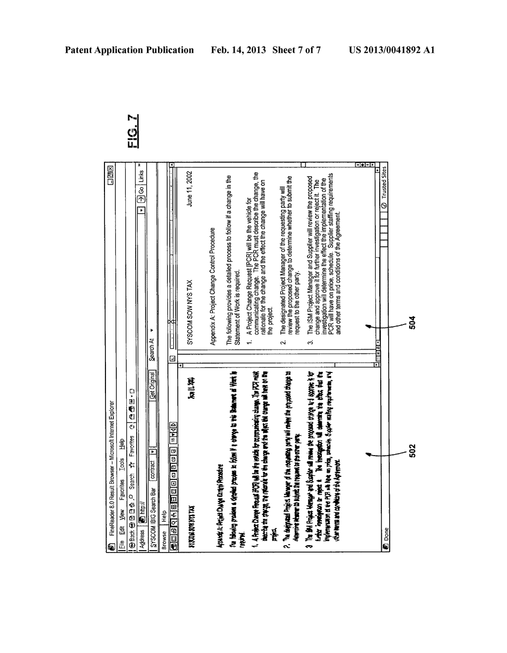 METHOD AND SYSTEM FOR CONVERTING AUDIO TEXT FILES ORIGINATING FROM AUDIO     FILES TO SEARCHABLE TEXT AND FOR PROCESSING THE SEARCHABLE TEXT - diagram, schematic, and image 08