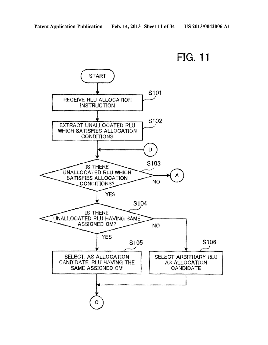 STORAGE APPARATUS AND STORAGE MANAGEMENT METHOD - diagram, schematic, and image 12