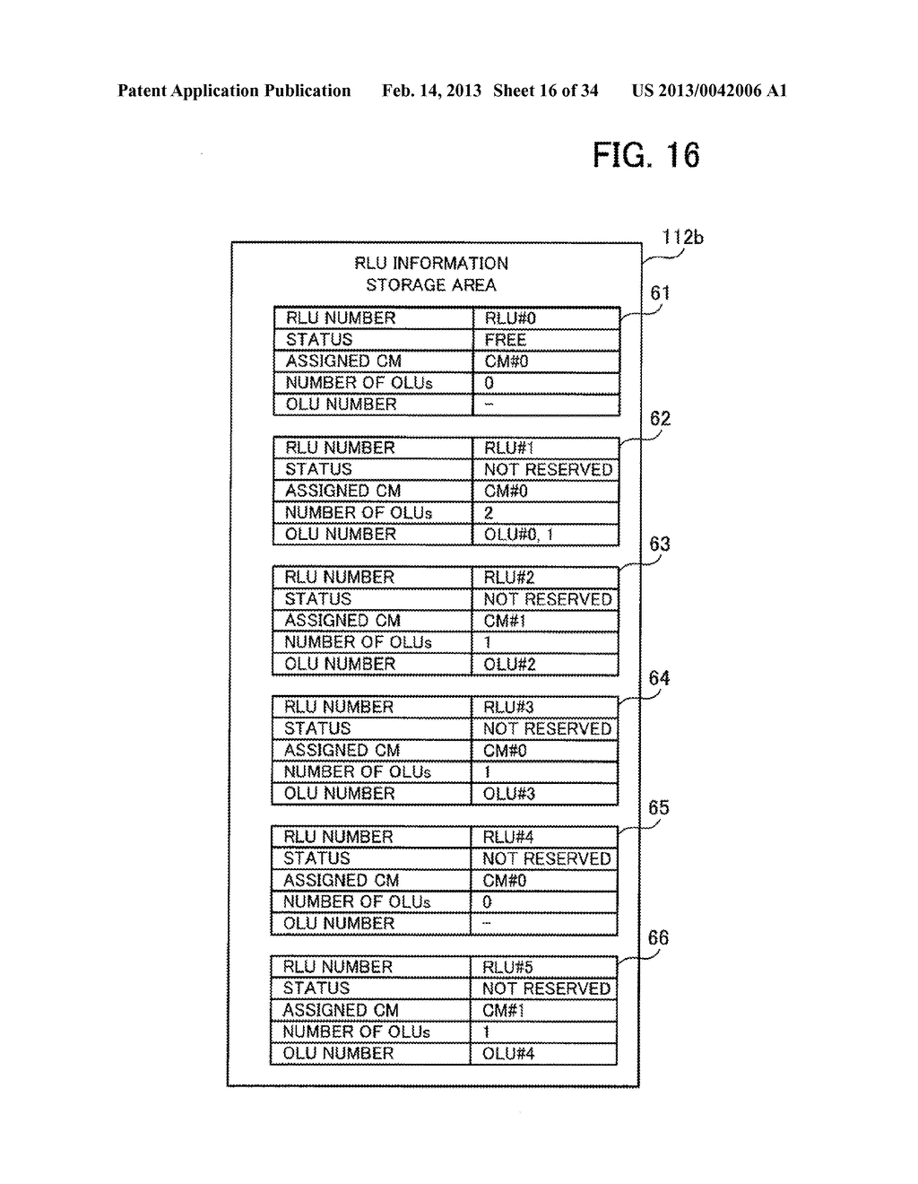 STORAGE APPARATUS AND STORAGE MANAGEMENT METHOD - diagram, schematic, and image 17