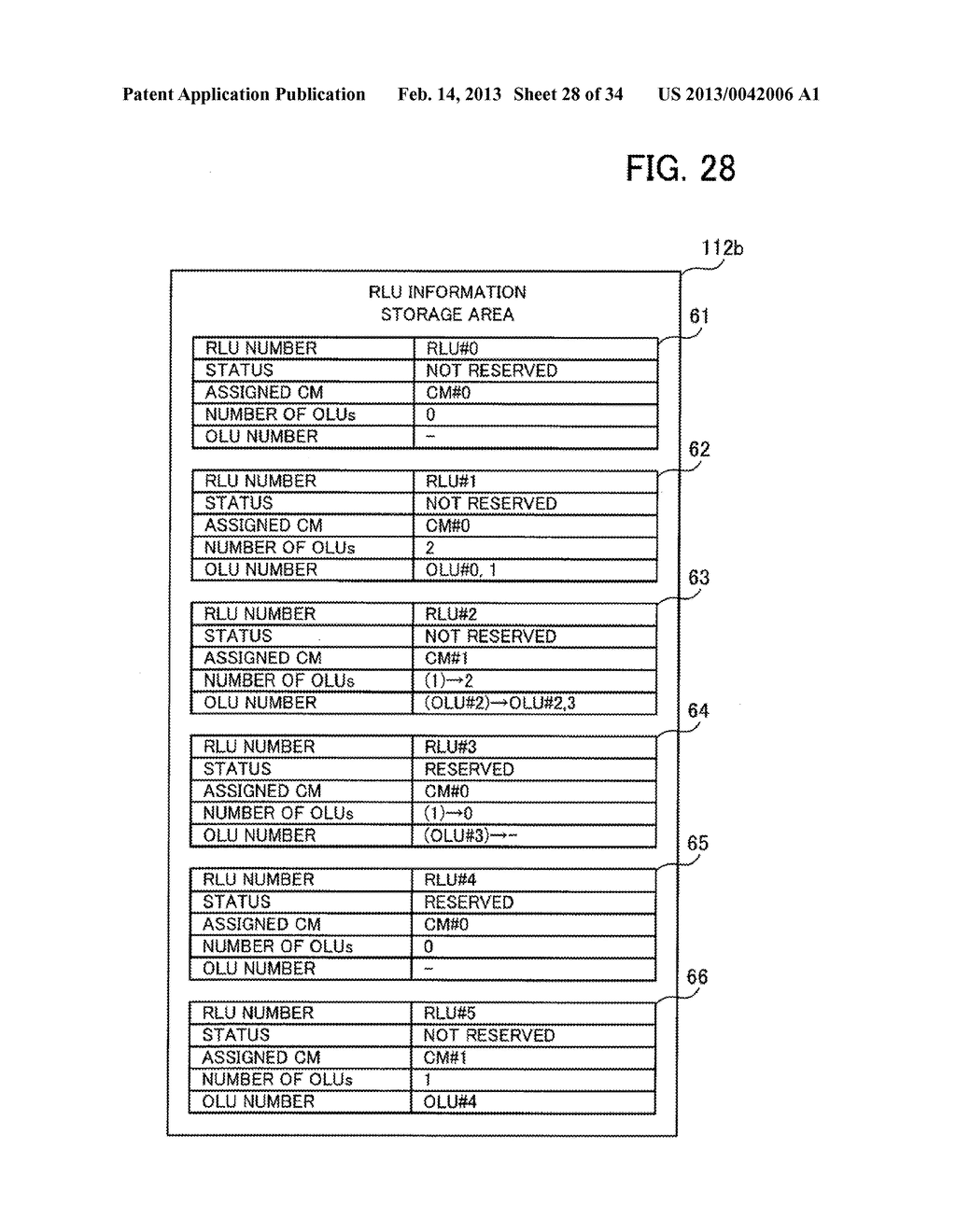 STORAGE APPARATUS AND STORAGE MANAGEMENT METHOD - diagram, schematic, and image 29