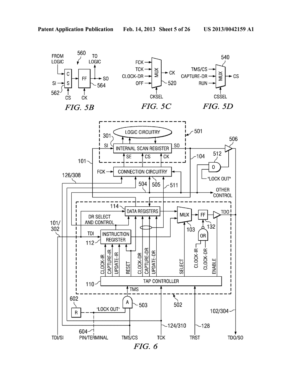 LOCK STATE MACHINE OPERATIONS UPON STP DATA CAPTURES AND SHIFTS - diagram, schematic, and image 06