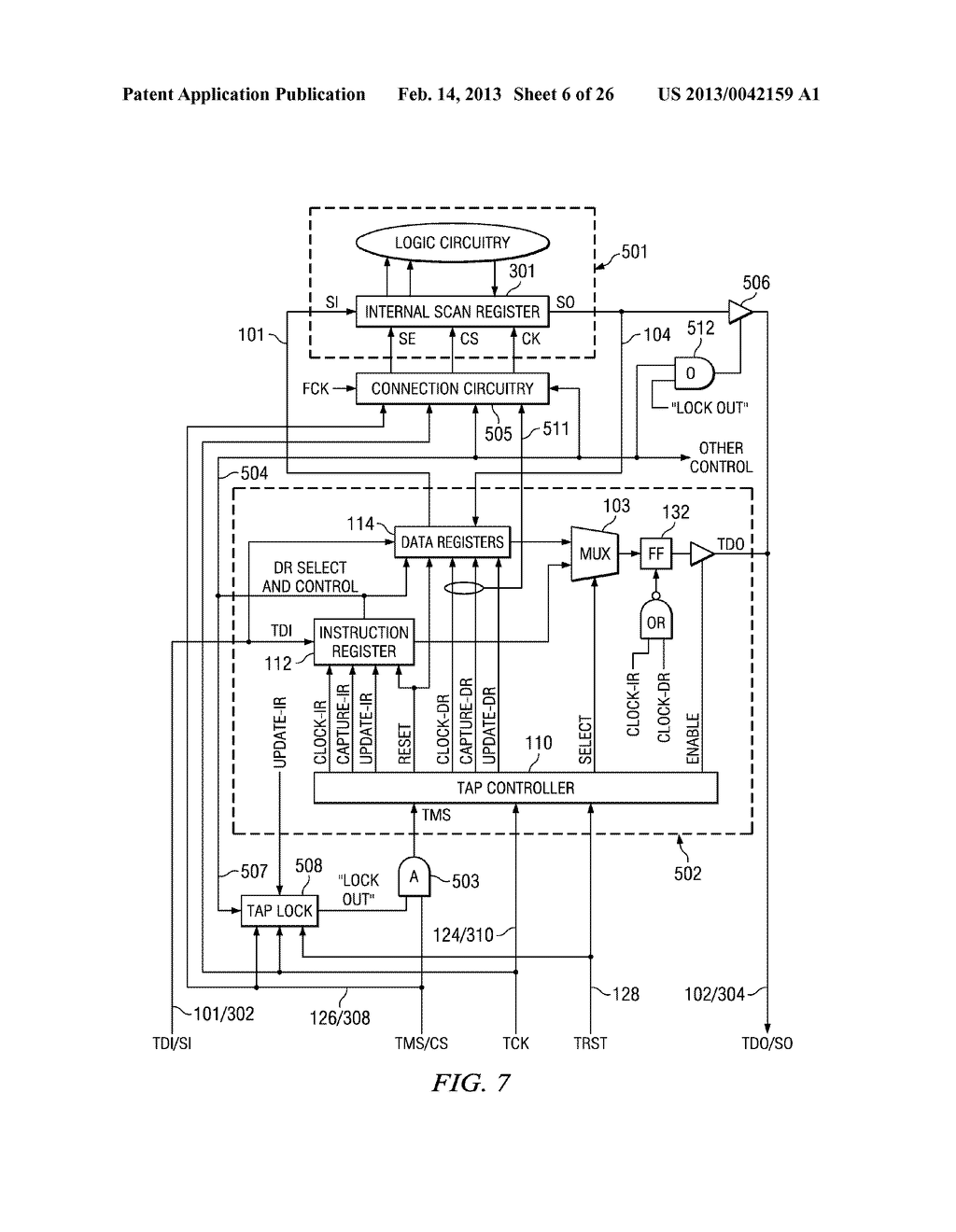 LOCK STATE MACHINE OPERATIONS UPON STP DATA CAPTURES AND SHIFTS - diagram, schematic, and image 07