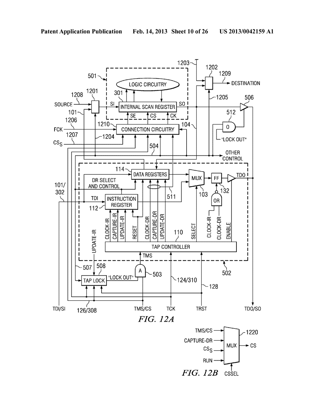 LOCK STATE MACHINE OPERATIONS UPON STP DATA CAPTURES AND SHIFTS - diagram, schematic, and image 11