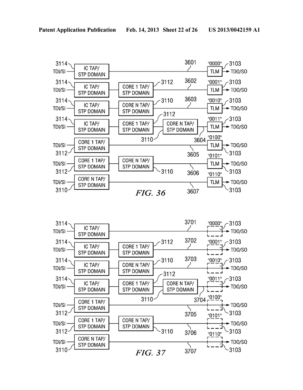 LOCK STATE MACHINE OPERATIONS UPON STP DATA CAPTURES AND SHIFTS - diagram, schematic, and image 23
