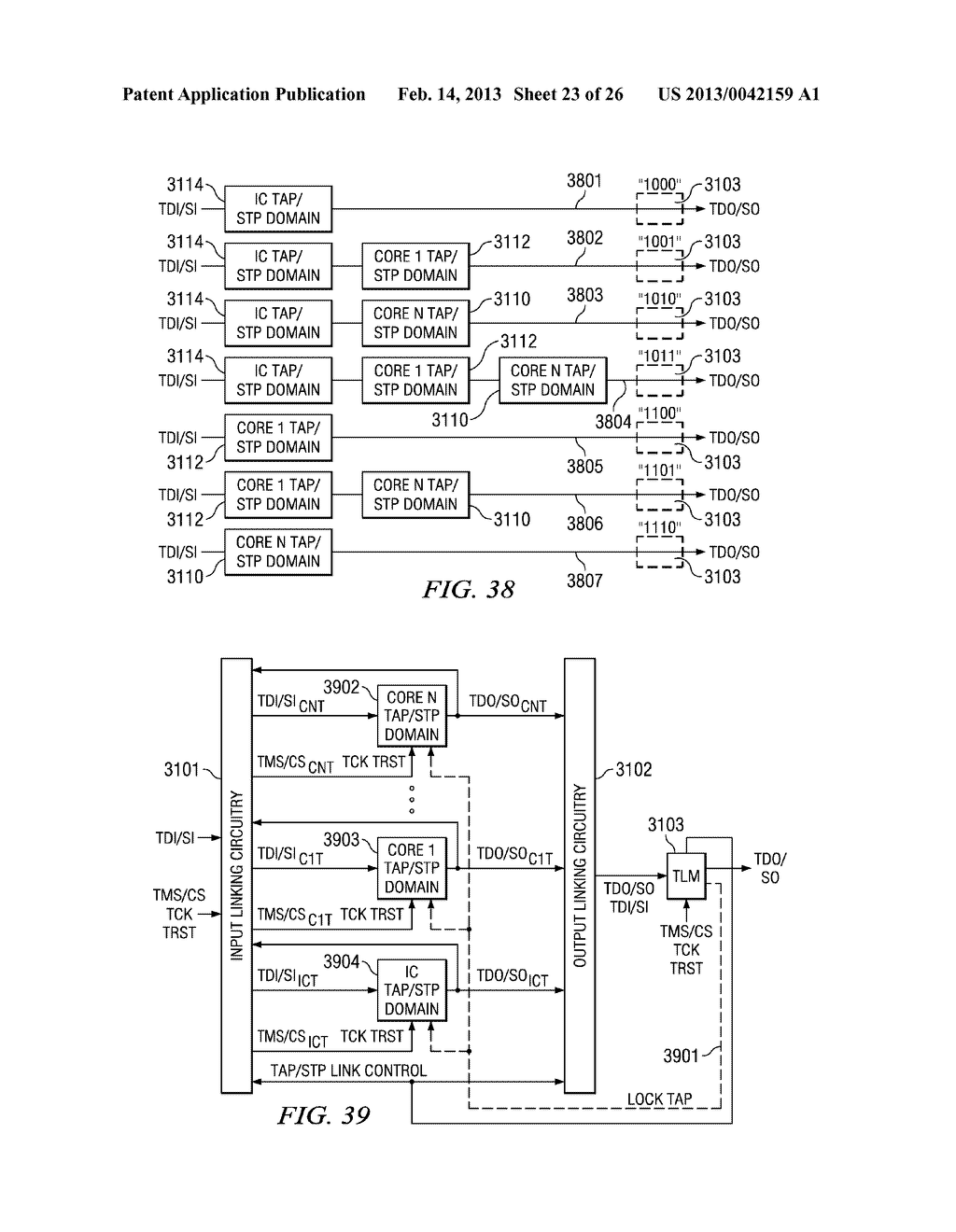 LOCK STATE MACHINE OPERATIONS UPON STP DATA CAPTURES AND SHIFTS - diagram, schematic, and image 24