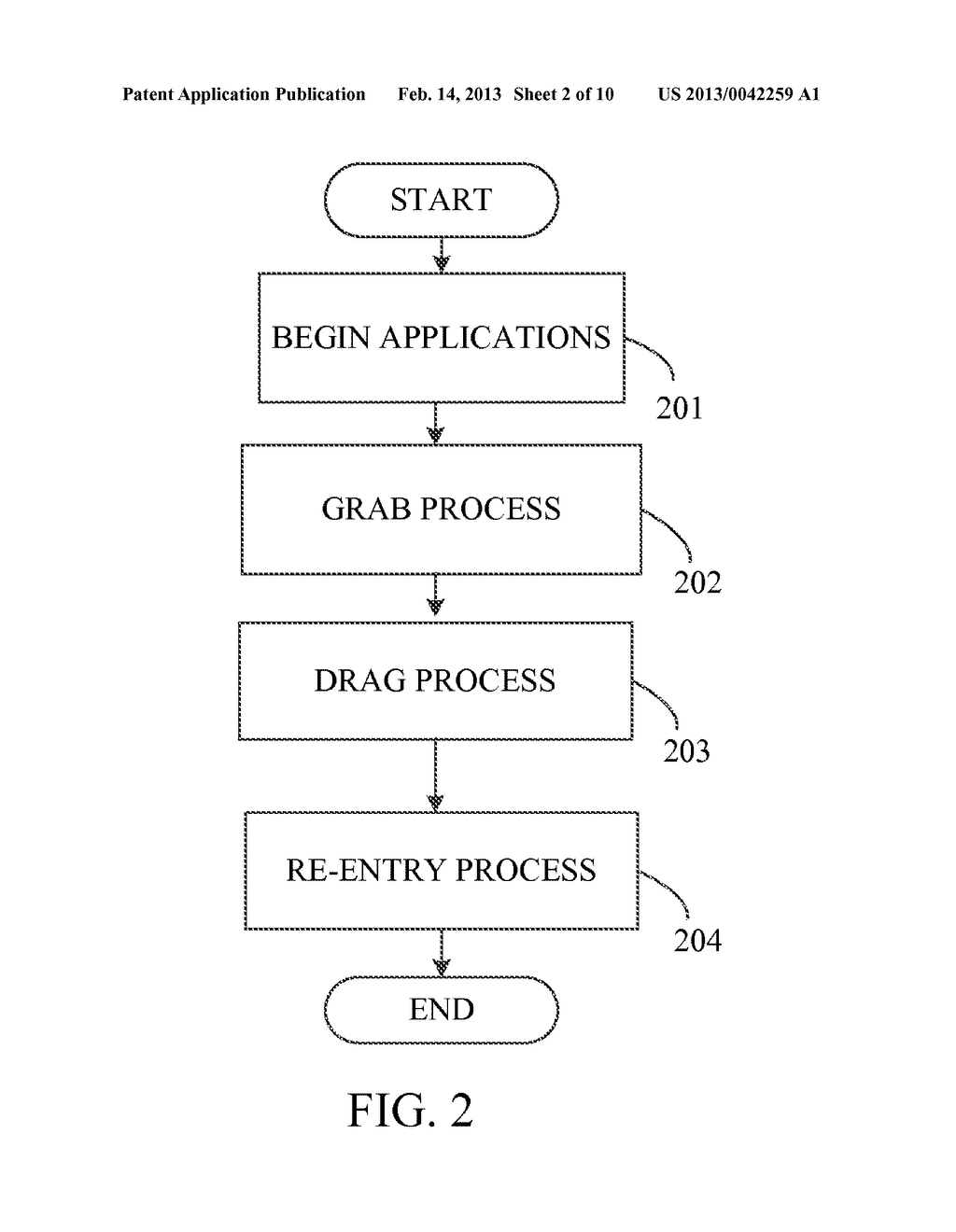 DRAG AND DROP OF OBJECTS BETWEEN APPLICATIONS - diagram, schematic, and image 03