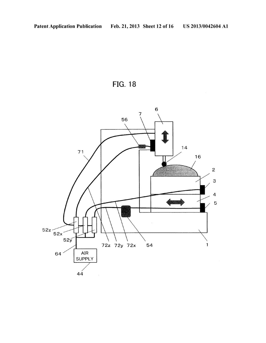 POSITIONING DEVICE THAT PERFORMS RETRACTING ACTION USING AIR BALANCE - diagram, schematic, and image 13
