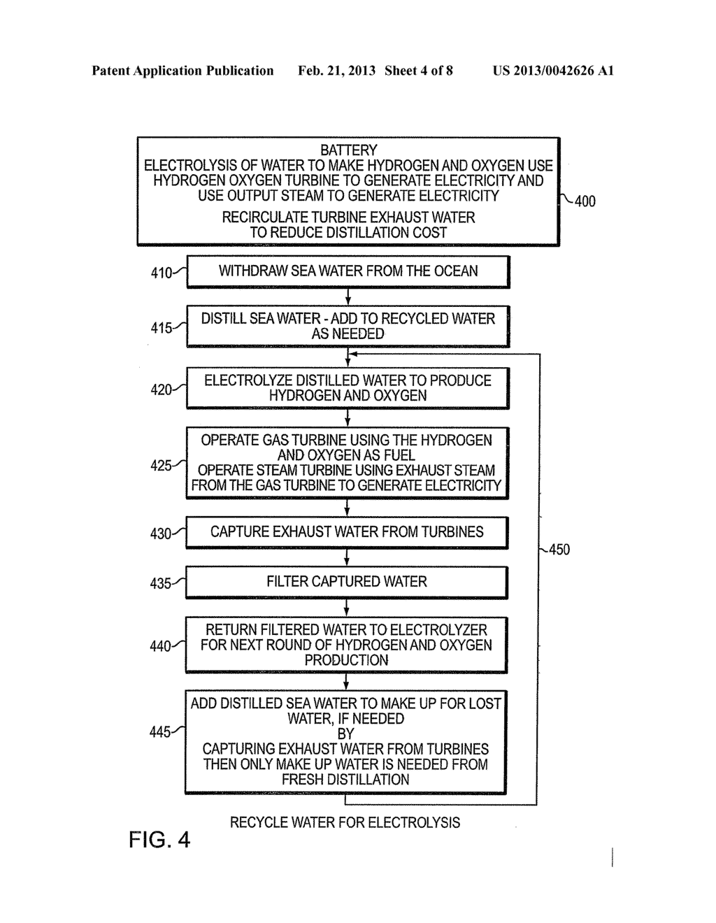 INTEGRATED PLANT FOR ELECTRICAL ENERGY PRODUCTION AND STORAGE - diagram, schematic, and image 05