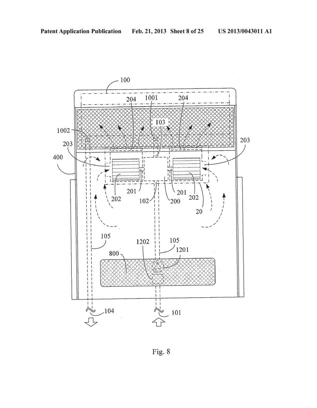 BUILDINGS HAVING THERMALLY ACTUATED AND PUMPED SECONDARY FLUID AS REFLUX - diagram, schematic, and image 09