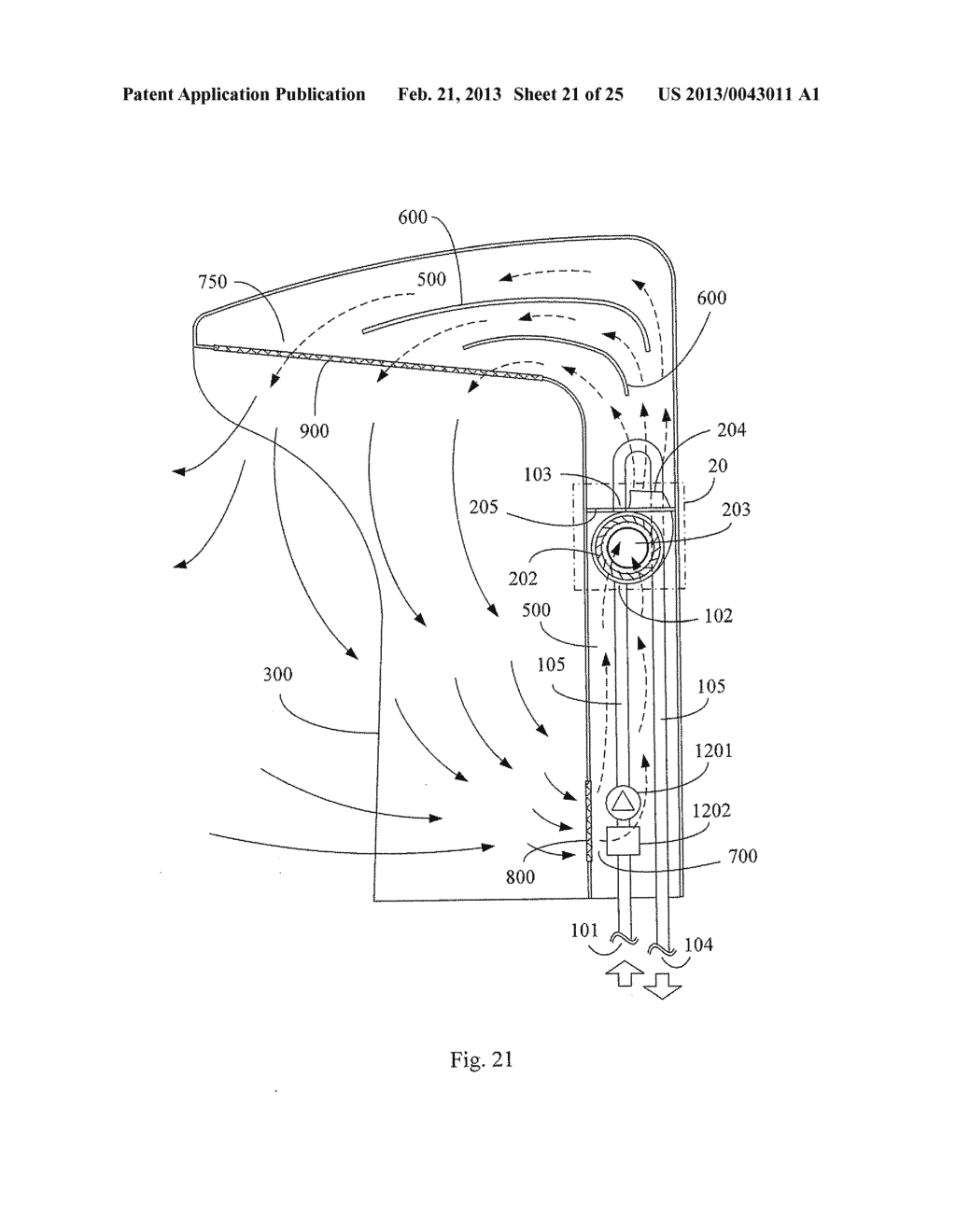 BUILDINGS HAVING THERMALLY ACTUATED AND PUMPED SECONDARY FLUID AS REFLUX - diagram, schematic, and image 22