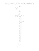 SYSTEM FOR PROVIDING A BENDABLE ROLLING CONVEYOR GUIDE diagram and image