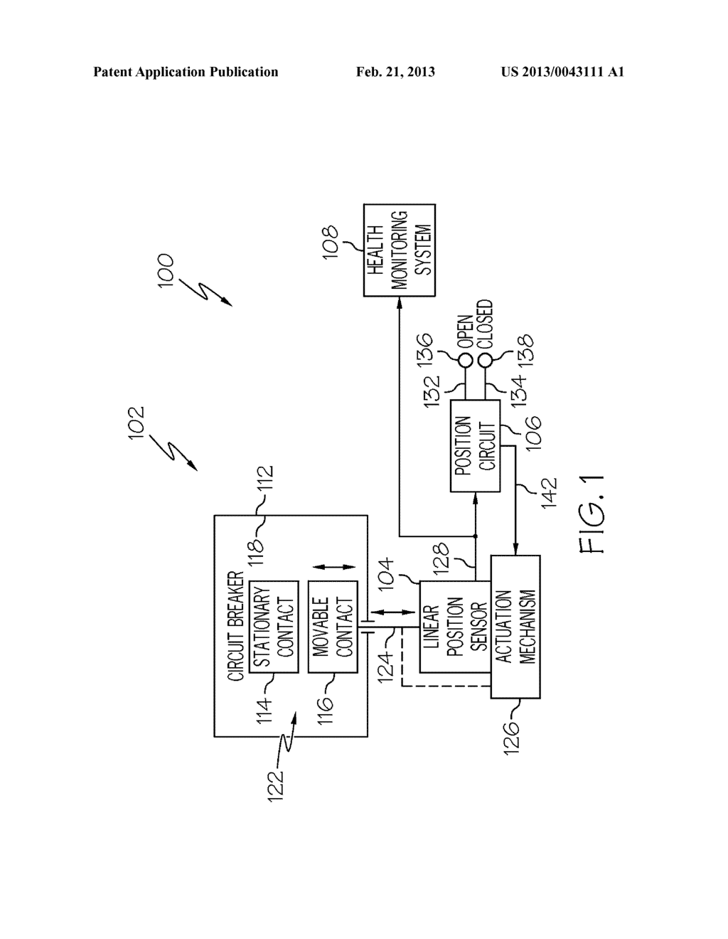 CIRCUIT BREAKER POSITION SENSING AND HEALTH MONITORING SYSTEM - diagram, schematic, and image 02