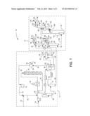 PROCESS FOR RECOVERING HYDROPROCESSED HYDROCARBONS WITH TWO STRIPPERS IN     ONE VESSEL diagram and image