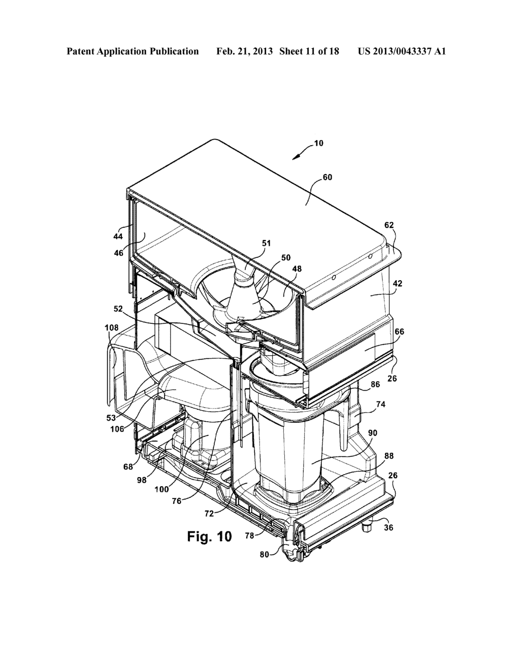 APPARATUS FOR CONTROLLING THE BLENDING OF DRINKS - diagram, schematic, and image 12