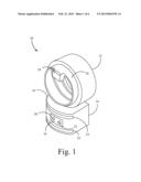 Night Vision Device with Display of Ancillary Environmental Information diagram and image