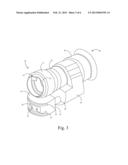 Night Vision Device with Display of Ancillary Environmental Information diagram and image