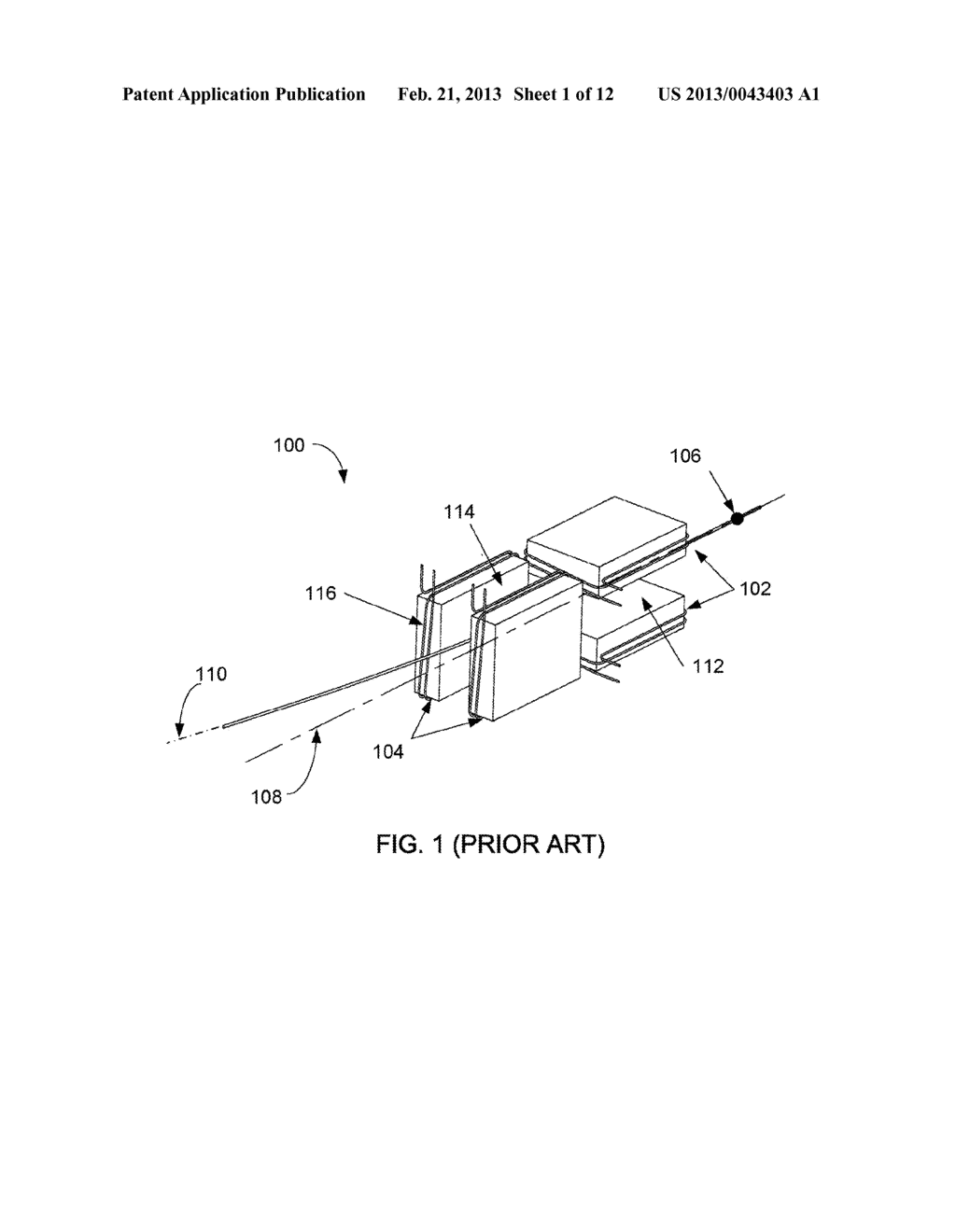 SYSTEM, APPARATUS AND METHOD FOR DEFLECTING A PARTICLE BEAM - diagram, schematic, and image 02