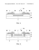 THIN FILM TRANSISTOR, PIXEL STRUCTURE AND METHOD FOR FABRICATING THE SAME diagram and image