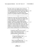 DUAL-VIEW DISPLAY DEVICE OPERATING METHOD diagram and image