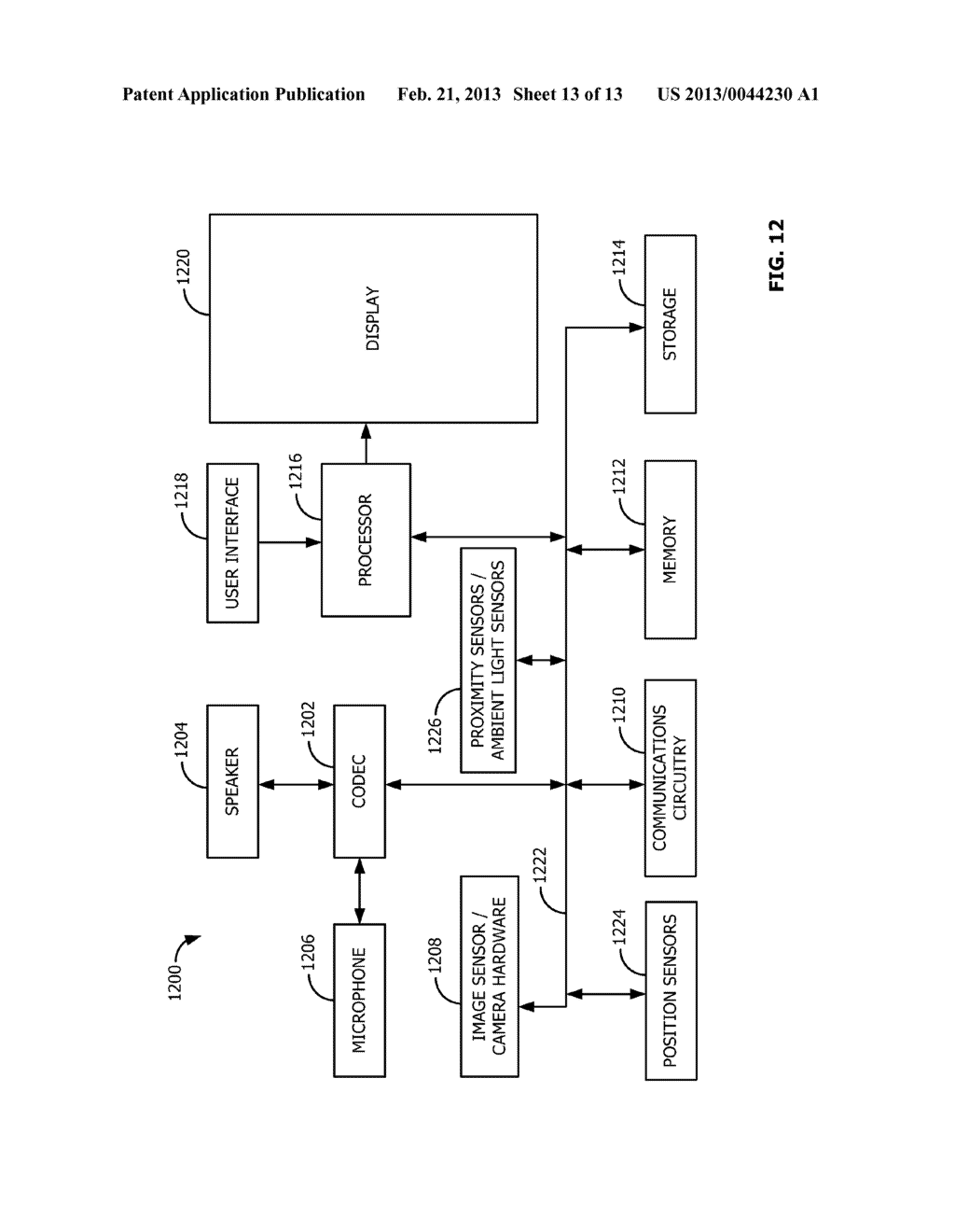 ROLLING SHUTTER REDUCTION BASED ON MOTION SENSORS - diagram, schematic, and image 14