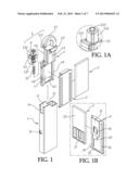 MEMORY STICK HAVING A LOCK DEVICE diagram and image