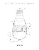 Lamp with Wide-Angle Light Emission and Bulb Thereof diagram and image