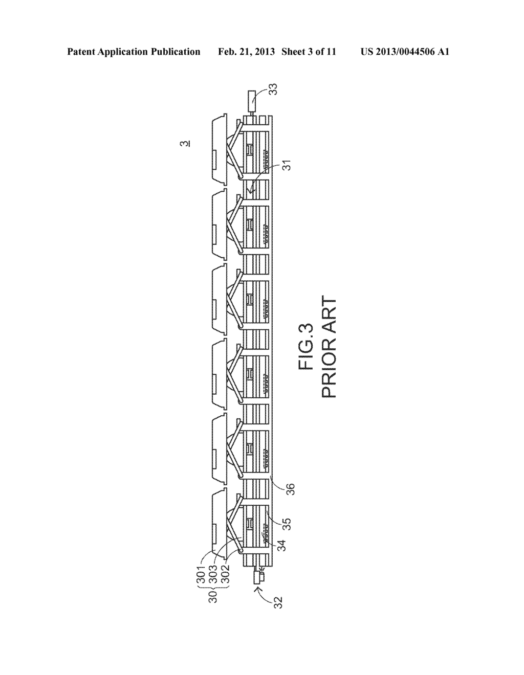 ILLUMINATED KEYBOARD WITH LIGHT GUIDE TUBE - diagram, schematic, and image 04