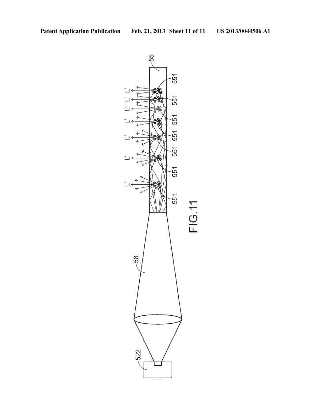 ILLUMINATED KEYBOARD WITH LIGHT GUIDE TUBE - diagram, schematic, and image 12