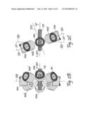 Horizontal axis wind turbine with ball-and-socket hub diagram and image