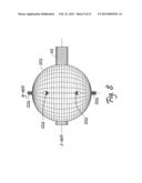 Horizontal axis wind turbine with ball-and-socket hub diagram and image