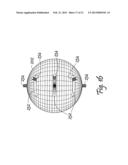 Horizontal axis wind turbine with ball-and-socket hub diagram and image