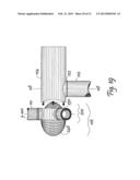 Horizontal axis wind turbine with ball-and-socket hub diagram and image