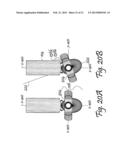 Horizontal axis wind turbine with ball-and-socket hub diagram and image