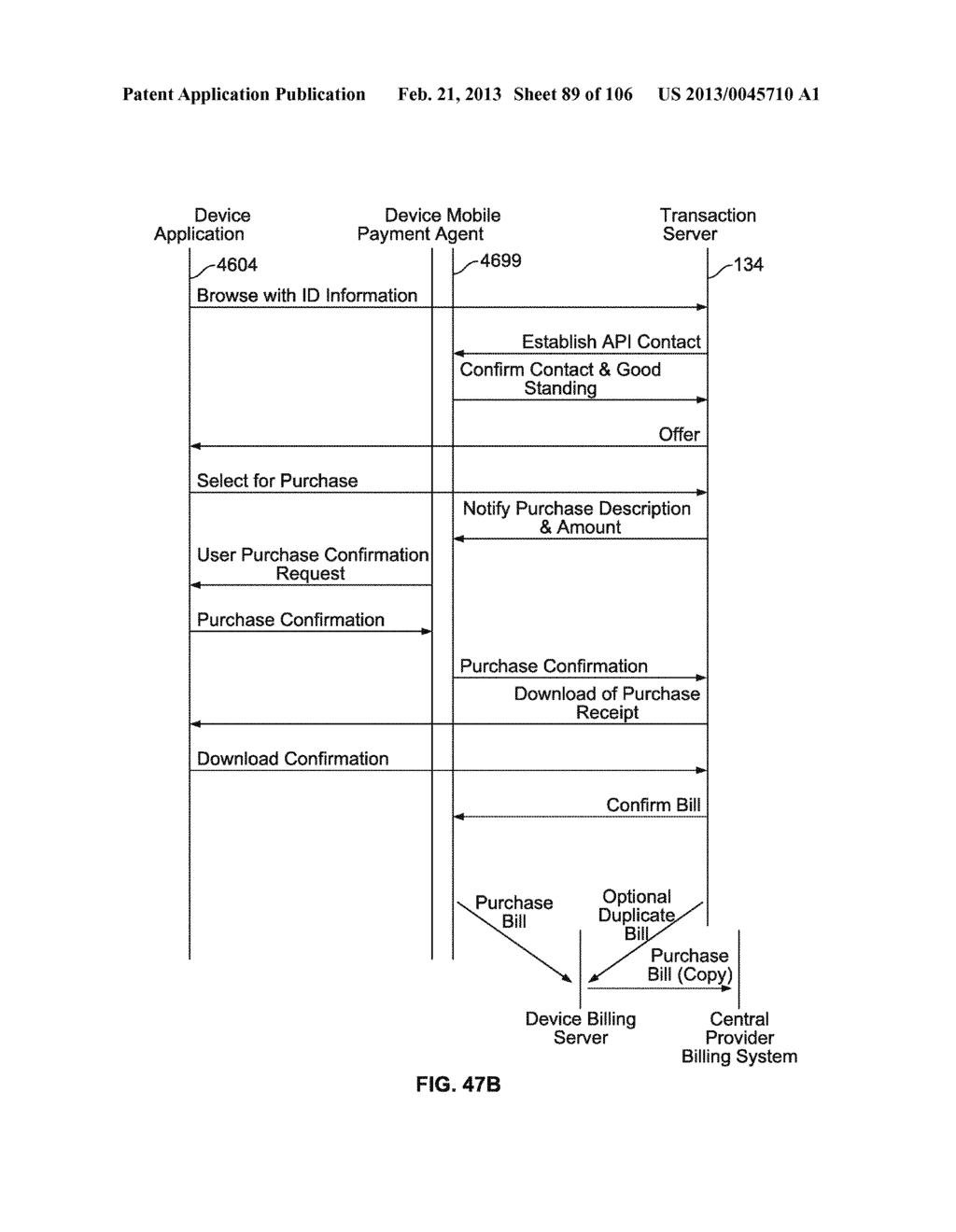 Device Assisted Ambient Services - diagram, schematic, and image 90